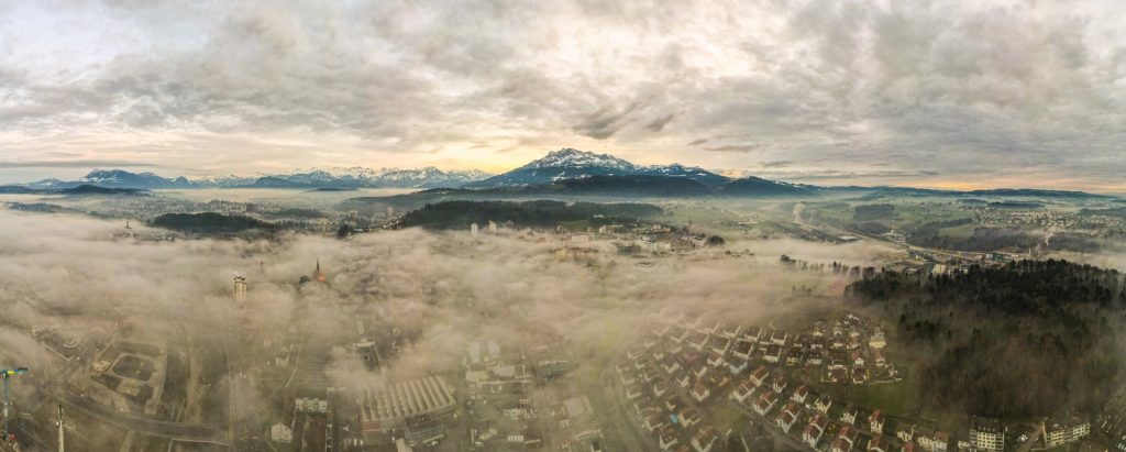 ville vue du ciel